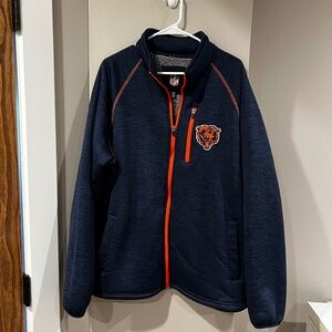 XL NFL Bears Zip-Up